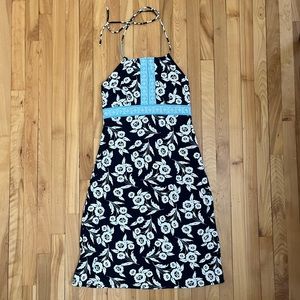 LOFT Floral Halter Dress